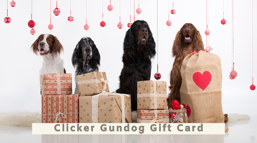 Clicker Gundog Gift Card